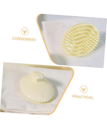Kombiiuda Shampoo Massage Comb - Dog Shampoo Brush & Scalp Massager | Plastic Shower Brush for Hair Care & Body Scrubbing - Buy Online on GoSupps.com