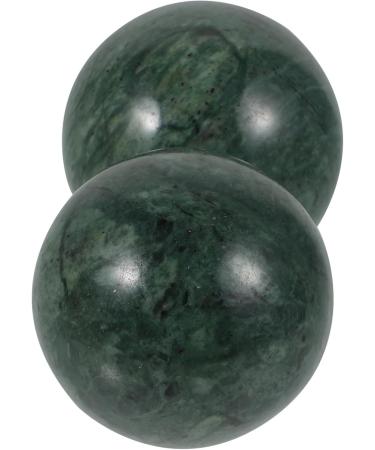 Healeved 4-Piece Jade Fitness Handball Massage Balls - Premium Health Massage Tool for Exercises - Green 4.00x4.00cm - Buy Online on GoSupps.com