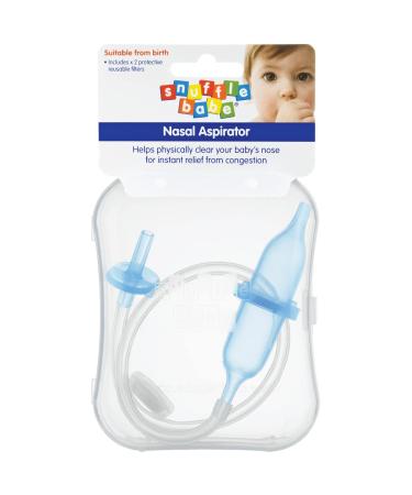 Snufflebabe Baby Nasal Aspirator 1 Count (Pack of 1) Boxed Nasal Aspirator
