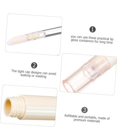 CLISPEED 6pi ces Tube de Gloss Vide Rechargeable Flacon de Gloss pour Femme et Jeune Fille Lot de Tubes Remplir Facile Utilisation - Buy Online on GoSupps.com