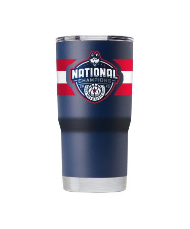 Gametime Sidekicks UConn 20oz Navy Tumbler - National Championship 2023