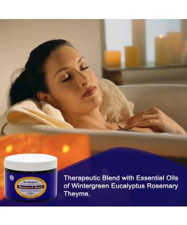 Dr. Singha's Mustard Bath - Therapeutic Bath Salts (8 oz) for Relaxation & Relief - Buy Online on GoSupps.com