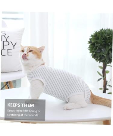 2pcs Cat Postoperative Clothing Pet Cat Thin Section Sx2pcs Sky-bluex2pcs - Buy Online on GoSupps.com