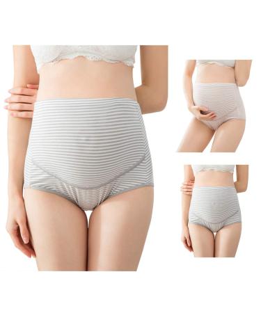 FEOYA Maternity Shorts Knickers High Elastic Cotton Safety Shorts Pants 2pcs 3XL Brief Hohe Taille 006