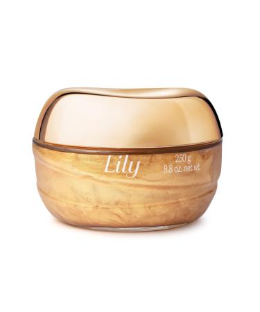 O Botic rio Lily Scented Shimmering Body Gel 8.8 Ounce