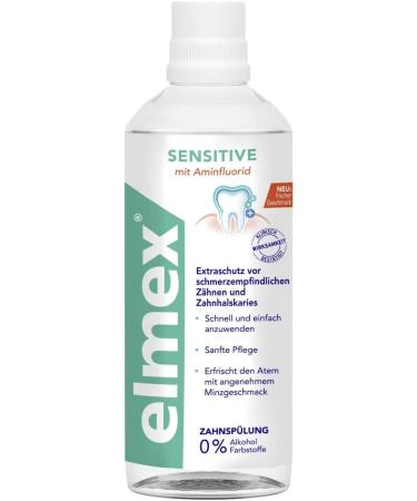 Elmex SENSITIVE Set for Sensitive Teeth | Toothpaste Mouthwash & Toothbrush - Optimal Care for You - Buy Online on GoSupps.com