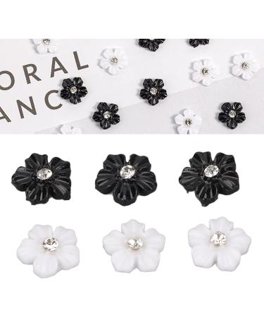 3D Cute Flowe Nail Charms Nail Glitter Charm Rhinestones Ornaments Nail Art Decorations Glitter Accessories for DIY Craft Nail Art Design Manicure Decor - Buy Online on GoSupps.com