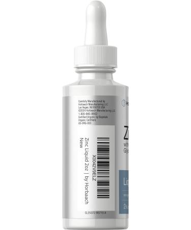Horb ach Liquid Zinc Drops | 2 Oz | with Organic Glycerin | Vegetarian Non-GMO Gluten Free Supplement - Buy Online on GoSupps.com