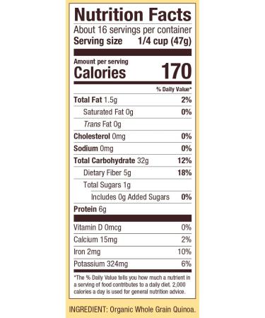 Buy Bob's Red Mill Organic Whole Grain Quinoa - Gluten Free 26 oz (737 g) - Buy Online on GoSupps.com