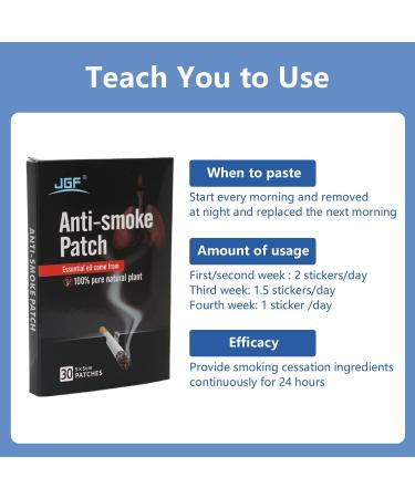JGF 30 Count Nicotine Patches Step 3 - Stop Smoking Aid for Rite Aid Nicotine Patch - Quit Smoking Relief - Buy Online on GoSupps.com