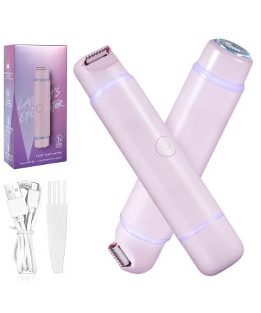 Rasoir Intime Pour Femmes 2026 Rasoir lectrique 2 en 1 Pour Femmes pour Le Maillot et le corps Etanche IPX7 Indolore Rose