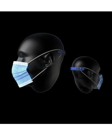 Corona Mask Extender - Adjustable Face Mask Strap Ear Savers for Comfort and Protection - Pack of 50 - Buy Online on GoSupps.com