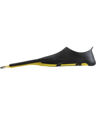 Cressi Agua Short Swim Fins - Self-Adjustable Full Foot Pocket - Yellow/Black - US 11.5/12.5 EU 45/46 - Buy Online on GoSupps.com