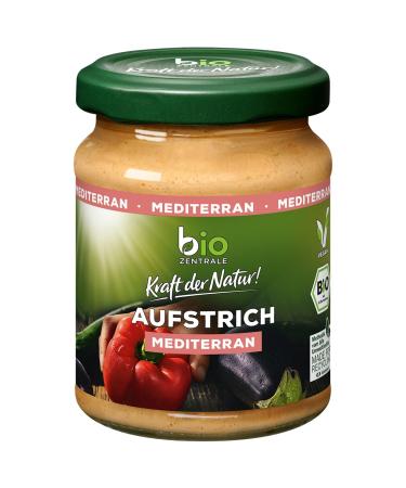 Biozentral Mediterranean Bread Spread - 6 x 125g | Vegan Gluten-Free Lactose-Free | Creamy Sunflower Seed Spread for Delicious Dishes & Bread - Buy Online on GoSupps.com