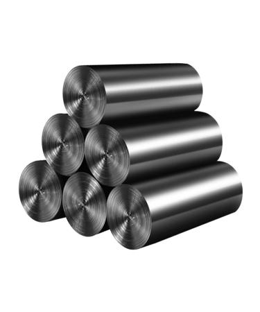 1 Pack of 100Pcs Black Trash Disposable Plastic Garbage Bag Thick Garbage Bag 45X50CM_1 MIL Garbage Bag 100pcs