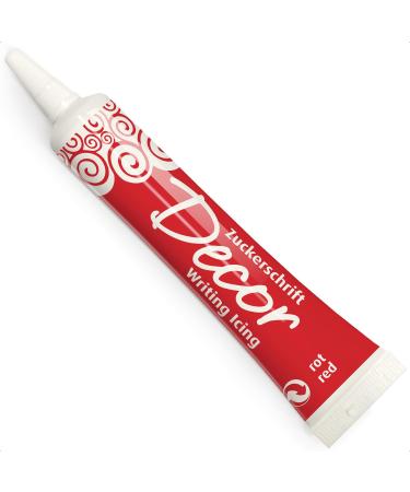 G nthart Backdecor Sugar Script Red - 25g for Beautiful Dessert Lettering & Patterns - Buy Online on GoSupps.com