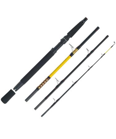 WFT Never Crack Fjordspin Travel 4 parts 2.10m 100-400g travel rod boat rod sea