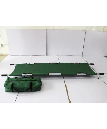 Folding Stretcher Portable Fire Emergency Rescue Nurse Home Double Fold Storage Reinforced Stretcher for Rescue Ambulance Emergency Transport - Buy Online on GoSupps.com