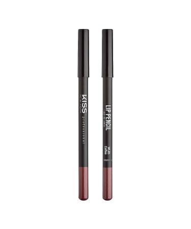 kiss new york Professional Slim Lip Pencil - Creamy Soft Lip Liner for Smooth, Long-Lasting Rich Lip Color in Coffee Shade - Water-Resistant Lip Crayon - Buy Online on GoSupps.com