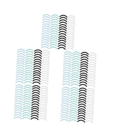 FRCOLOR 400 Pcs Eyelash Curler Strip Silicone Hair Curlers Lash Curling Clip Pads Lash Curler Pad Eye Lash Curler Eyelash Curler Accessories Pen Refills Replacement Pad Cosmetic