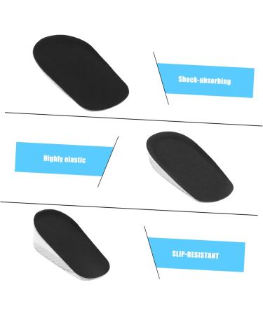 FOMIYES Height Increasing Insoles - 3 Pairs Shock-Absorbing Shoe Cushions for Women & Men - Comfortable & Soft Half Pads - Perfect Fit for Running & Everyday Use - Buy Online on GoSupps.com