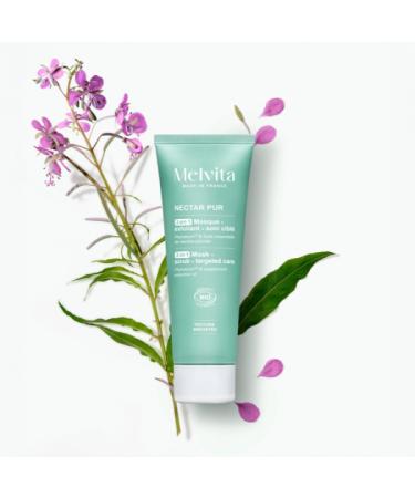  Melvita Melvita - 3-in-1 Exfoliating Mask - Pure Nectar - Combination to Oily Skin - Clay-like Texture - Blemishes - Clear and Mattified Skin - 75 ml - Buy Online on GoSupps.com