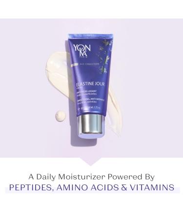 Yon-Ka Elastine Jour Anti-Wrinkle Day Cream 50ml | Anti-Aging Facial Moisturizer & Eye Cream with Vitamin C & Elastin Peptides - Paraben-Free - Buy Online on GoSupps.com