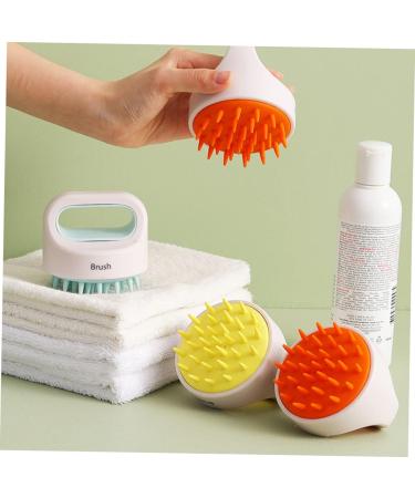 Skisuno Shampoo Massage Brush - Children's Bathing & Cleaning Brush | Soft TPR Silicone Massage Device - Buy Online on GoSupps.com