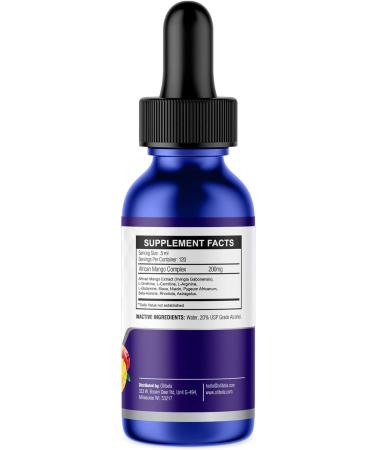 OLIBELA African Mango Liquid Burn Drops | Appetite Suppressant & Metabolism Booster for Weight Loss | 2fl oz (60ml) - Buy Online on GoSupps.com