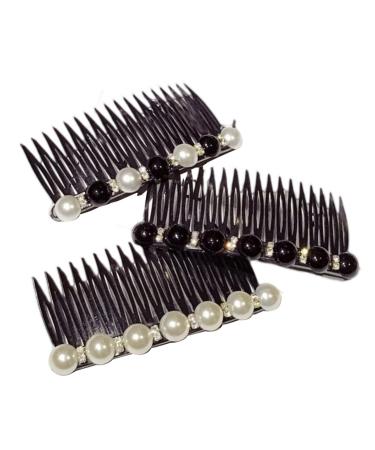 minkissy Accessories pearl headpiece Rhinestone Comb Headdress Beautiful Comb Headdress Decor Comb Headdress Comb Headdress Pearl Korean version hair accessories Hair