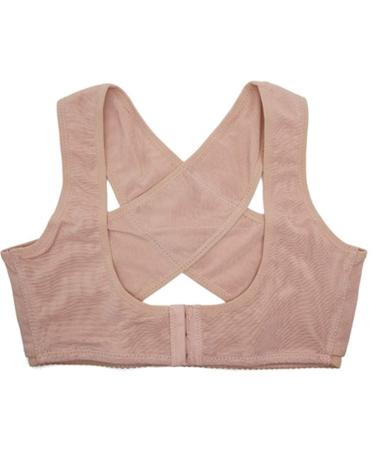 Derbut 1PC women chest posture corrector support belt body shaper corset shoulder support for health care s/m/l/xl/xxl (color: beige size: small) beige s