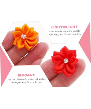 COHEALI 100pcs Hand Sewing Small Flower Rhinestones Hairpin - Buy Online on GoSupps.com