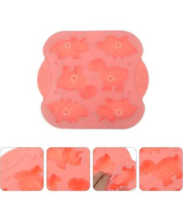 Zerodeko Cake Mold Silicone Molds Silicone Soap Mold Rice Container DIY Mold Ice Mold Baking Tools Chocolate 22.1X19.3X2.6CM Pink - Buy Online on GoSupps.com