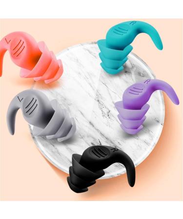 Best Noise Cancelling Earplugs - Black Blue Gray Pink Purple | Prevent Snoring & Block Noise for Workshops - Buy Online on GoSupps.com