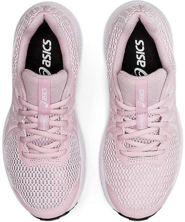 ASICS Contend 7 Grade School Running Shoe - Big Kid Size 5, Barely Rose/White - Buy Online on GoSupps.com