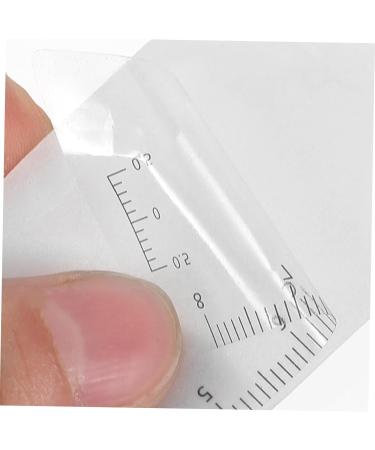 Housoutil Brow Ruler Sticker 1 Roll Stickers Disposable Microblading Ruler Brow Mapping Pen Marker Pen Labeling Conjoined - Buy Online on GoSupps.com