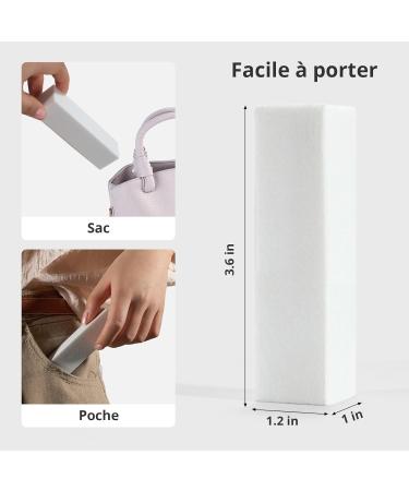 Set of 10 Nail Buffer Blocks Nail Art Tips Tool Professional Polishing File for Sanding Acrylic or Natural Gel Nails 4 Washable Sides for Manicure - Buy Online on GoSupps.com