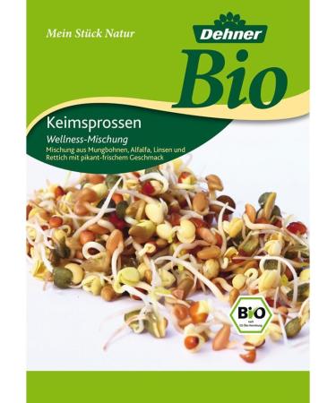 Dehner Bio Graines germ es Je 2 x 4 vari t s de Fitness de Gourmet pikant Ar me Table M lange et Bien- tre - Buy Online on GoSupps.com