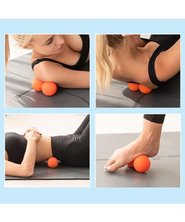 Pcivzxam Double Massage Ball - Myofascial Relaxation & Muscle Relaxer - Acupuncture Massage Tool - International Shipping Available - Buy Online on GoSupps.com