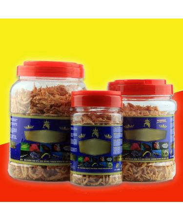 for Turtle Food Dried Freeze Shrimp for Ornamental Fish Water Turtles Small Pets 1.2L 3L Resealable Can 1200ml - Buy Online on GoSupps.com
