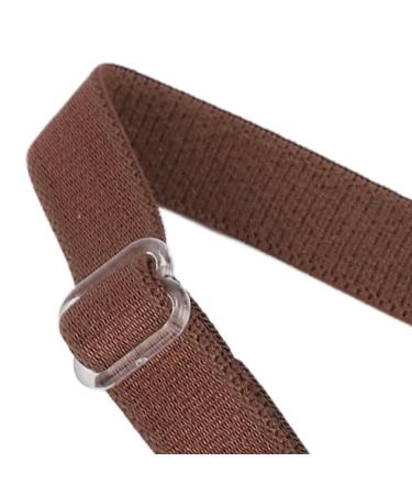 4PCS Face Lifting Band with Hairclip | Elastic Facial Lift Belt & Eye Wrinkle Removal Kit - Brown - Buy Online on GoSupps.com