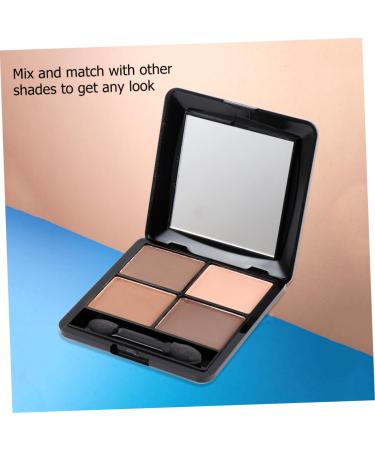 FRCOLOR 4 Color Matte Eyeshadow Palette - 3D Makeup Vibrant Colors Perfect for Eye Makeup - Ship Worldwide - Buy Online on GoSupps.com