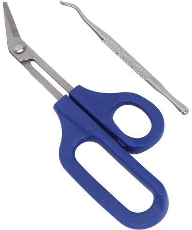 Long Handle Toenail Clippers Cuticle Scissor Stable Rust Proof Stainless Steel for Pregnant Woman for Elderly for Home Travel (S 20.5cm) - Buy Online on GoSupps.com