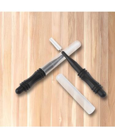 12pcs White Micro Eyebrow Brush Set - Practical Mascara Wand for Eyebrow and Eyelash Perming - Buy Online on GoSupps.com