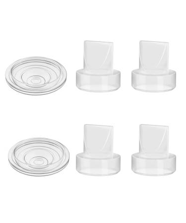 TOVVILD Duckbill Valves Silicone Diaphragm Compatible with Momcozy/HEYVALUE/Tryfun Wearable Breast Pump Replace momcozy S9/S12 Pump Parts/Accessories (S9 S12 Parts) 6 Piece Set