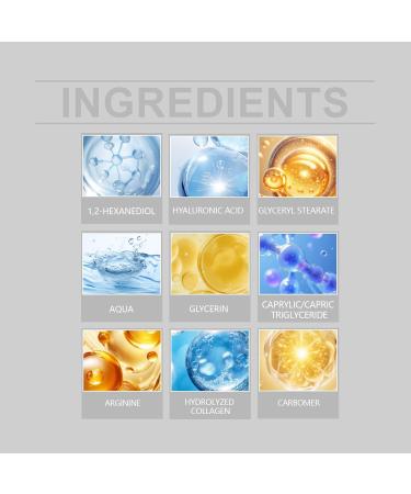 futiu Collagen Moisturizing Cream For Hydration & Plumping Locking Moisture Barrier Daily Use All Skin Types(5pcs) - Buy Online on GoSupps.com