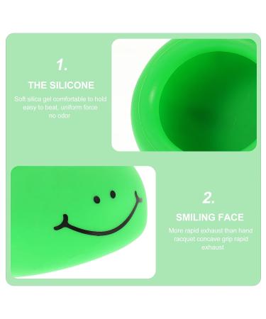 Ciieeo Baby Palm Chest Percussion Cup - Phlegm Remover for Expectoration | Green 7.9X7.8CM - Buy Online on GoSupps.com