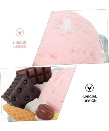 FRCOLOR Scented Ice Cream Candle | Creative Party Decor | Glass Candle Cup | Xmas Gift - Buy Online on GoSupps.com