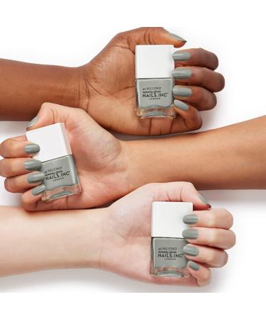 Nails.INC 45 Second Speedy Gloss Made In Marylebone 14ml Grey Nail Polish - Buy Online on GoSupps.com