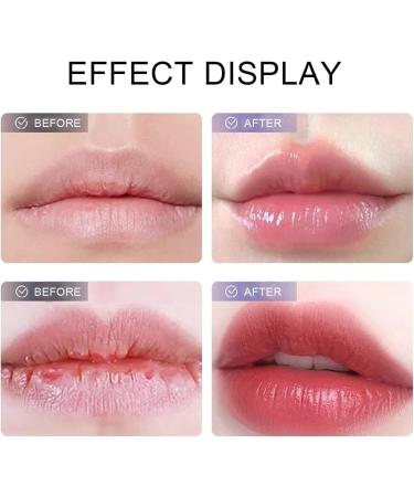 JIAOY Antiwrinkle plumping and moisturizing lip serum color changing lip plumping serum lip care serum fine line reduction plumping orange - Buy Online on GoSupps.com